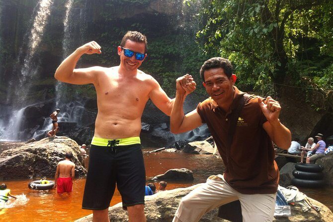 One Day Tour to Waterfall and Beng Mealea Temple - Preah Ang Thom: the leaning-back Buddha you should plan time for