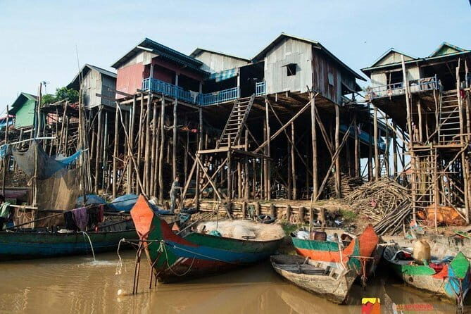 Phnom Krom for Sunset Cycling Tour - Village life by bike: markets, schools, and everyday Khmer details