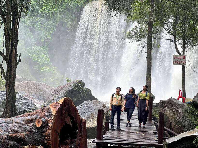 Phnom Kulen Waterfall & Kampong Phluk Tour with Sunset - Cliffs, Reclining Buddha, and the River of Thousand Linga