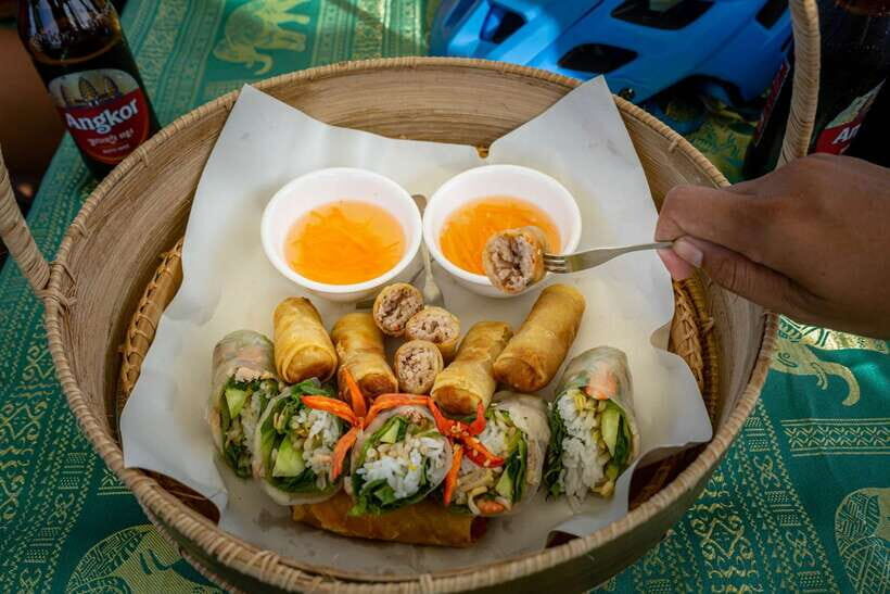 Phnom Penh: Bike & Boat Tour / E-Bike Available - Starting at Sisowath Riverside Park: Photos, Then Real Morning Fuel