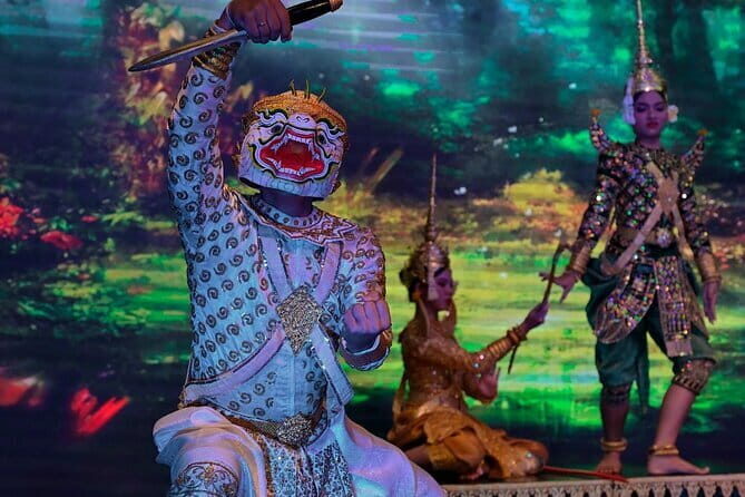 Phnom Penh Unique Classical Dance Show Every Saturday &Sunday - The Abduction of Sita performance: classical dance with Ramayana stakes