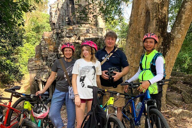 Private Angkor Sunrise Bike Tour Supported By Minivan - Cycling with a Minivan Safety Net (Not Just a Bike Ride)