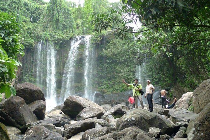 Private Kulen Mountain-Banteay Srei and Kampong Phluk Village - Stop 2: Phnom Kulen National Park for waterfalls, thousand lingas, and Big Buddha