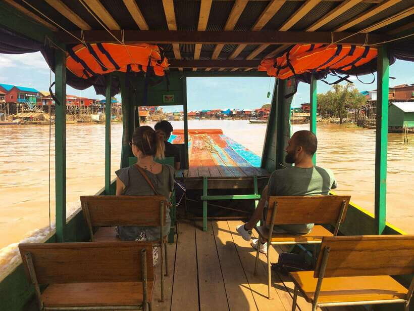 Private River Boat from Siem Reap to Battambang by Water Way - From your Siem Reap hotel to the pier: what the start feels like