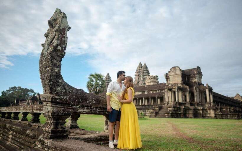 Professional Photoshoot in Angkor Archaeological Park - What you actually get: edited photos, raw files, and a private gallery