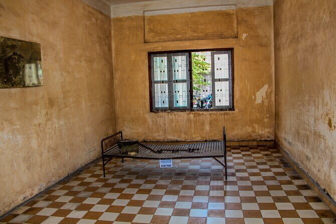 S-21 Prison and Killing Fields - Tuol Sleng (S-21) Genocide Museum: the high school that became a security prison