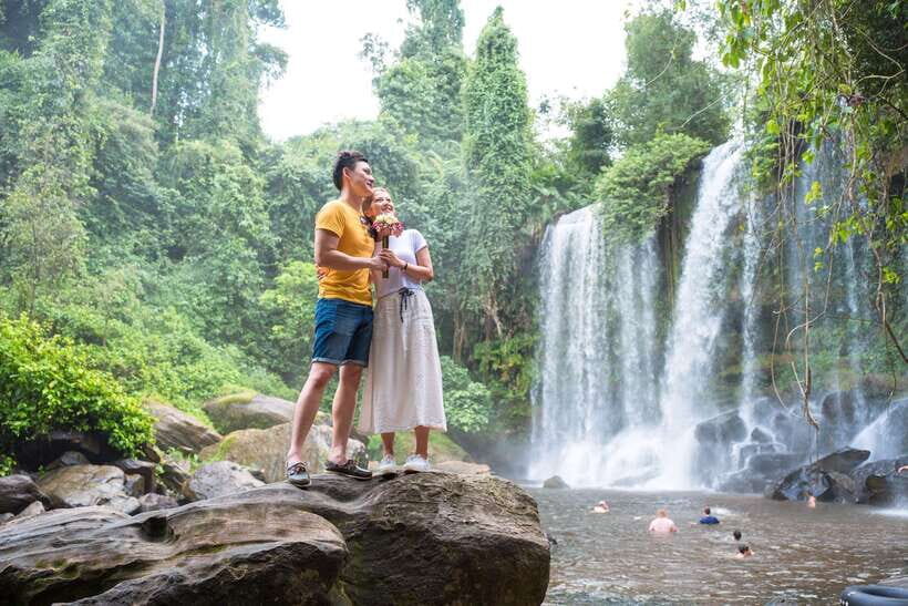 Shared tour: Kulen Mountain & Waterfalls - Small group - River of 1000 Shiva Lingas: When Sacred Symbols Become a View