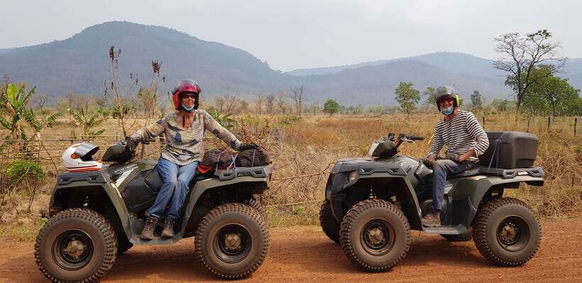 Siem Reap: 4-Hour Countryside Quad Bike Tour - From Pickup to Rural Tracks: Rice Paddies and Village Roads