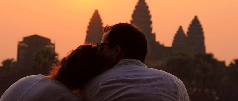 Siem Reap: Angkor Sunrise Jeep Tour / SUV Car Available - Angkor Wat at sunrise: architecture first, then breakfast