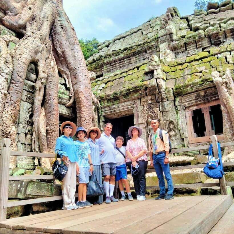 Siem Reap: Angkor Wat Sunrise Tour With Small Group - Banteay Kdei: the “Citadel of Chambers” calm break