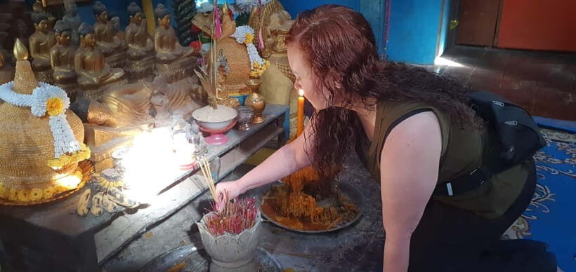 Siem Reap Cambodian Buddhist Water Blessing and Local Market - The Setting: An Ancient Pagoda Just South of Siem Reap