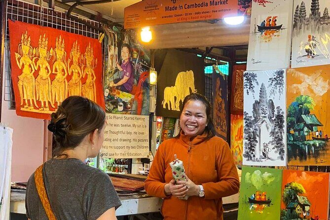 Siem Reap: City Walking Tour - Wat Preah Prom Rat: the reclining Buddha and daily Buddhism