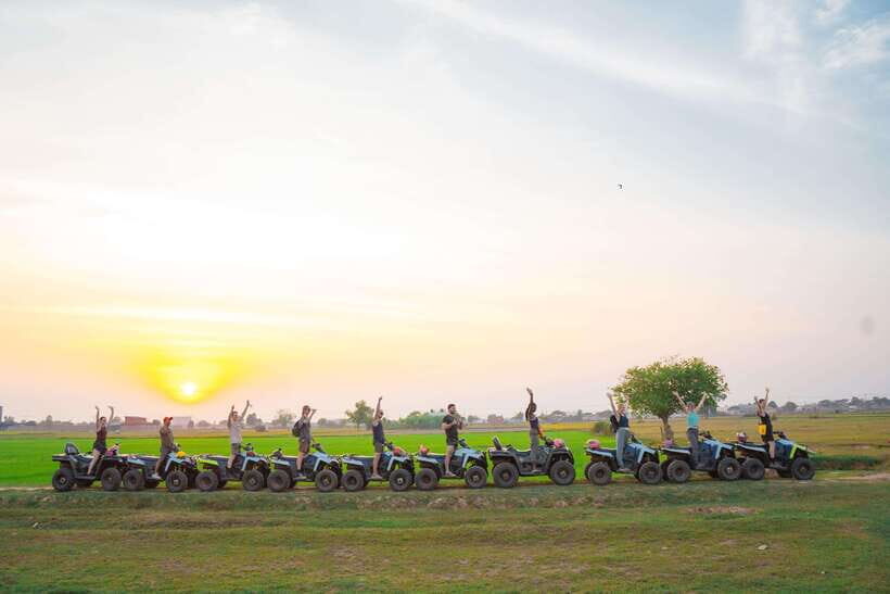 Siem Reap: Countryside Quad Bike Sunset Adventure - The 1-Hour Off-Road Scenic Drive: Villages, Buffalo, and Photo Stops