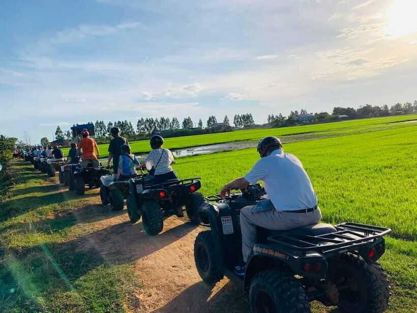 Siem Reap: Countryside Quad Tour - The 3-Hour Option: Market Stop, Local Drink, and After-4PM Sunset Over Paddy Fields