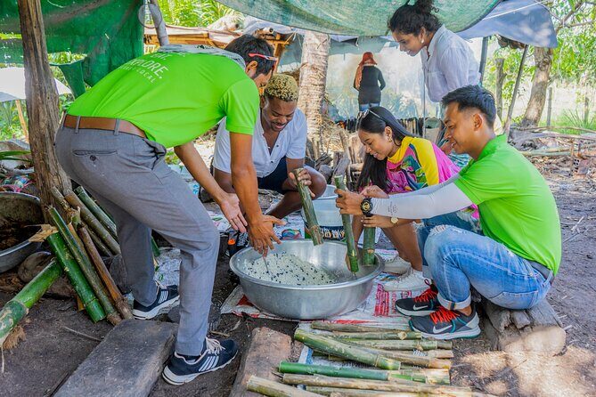 Siem Reap Countryside Vespa Tour / Tuk Tuk Available - Krabei Riel Rice Wine Distillation: A Family Business in Action