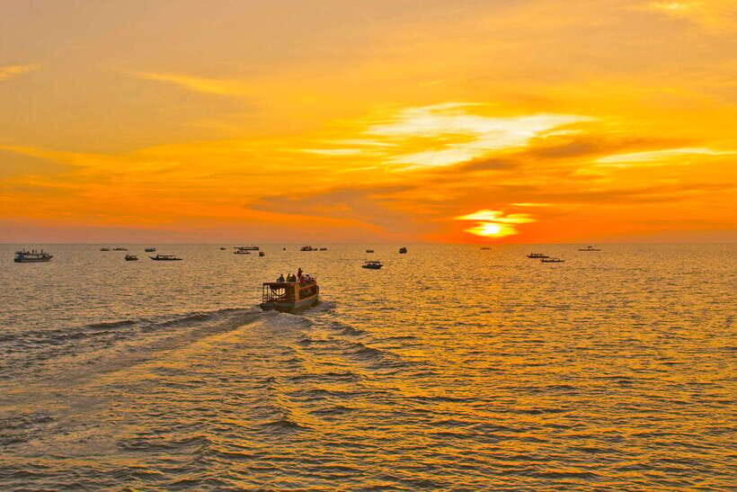 Siem Reap: Floating Village and Sunset Private Boat Tour - The Floating Market Stop: Practical Culture Over Performance