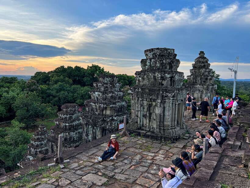Siem Reap: Full Day Angkor Wat Temple Experience with Sunset - Ta Prohm: where tree roots take back the stones