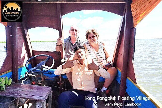 Siem Reap: Kompong Pluk Tonle Sap , Floating Village Tour Cruise - Rolous Market Instead of Rolous School: a smarter local look