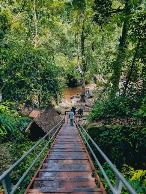 Siem Reap: Kulen Mountain, Beng Mealea, and Kampong Phluk - Phnom Kulen National Park: pagoda views and the reclining Buddha