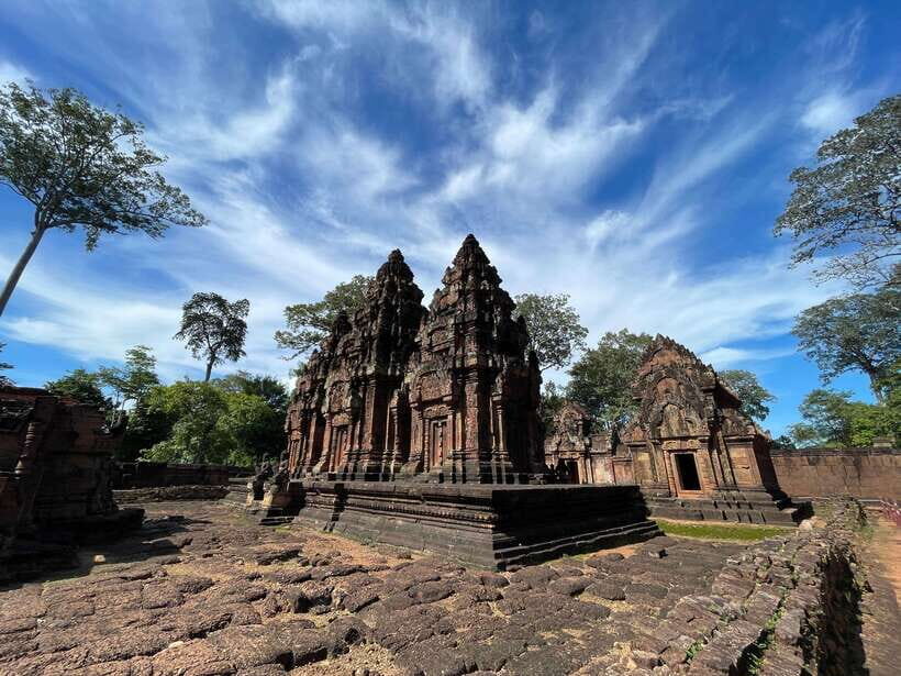 Siem Reap: Kulen Waterfall and Banteay Srei Exploration - Kulen Waterfall: swimming depends on flow, and that’s part of the experience