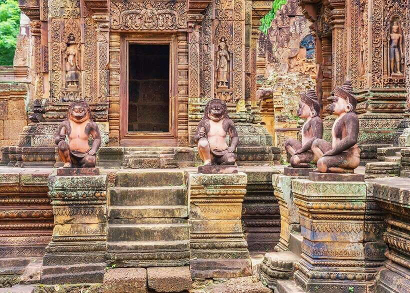 Siem Reap: Kulen Waterfalls and Banteay Srei Tour - A Siem Reap day built around Kulen and Banteay Srei