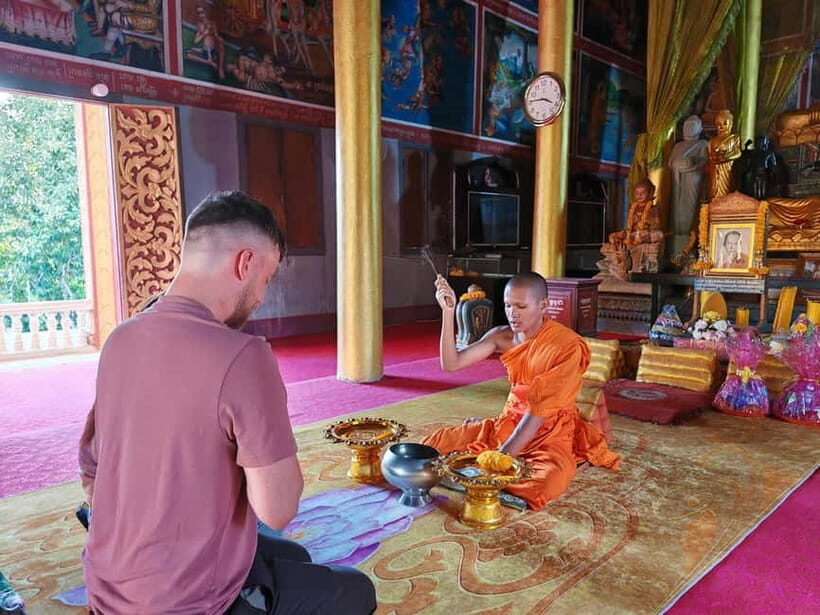 Siem Reap: Monk Blessings and Village Life Scooter Tour - West Baray Pagoda: Buddhist Art and a Real Monk Interaction