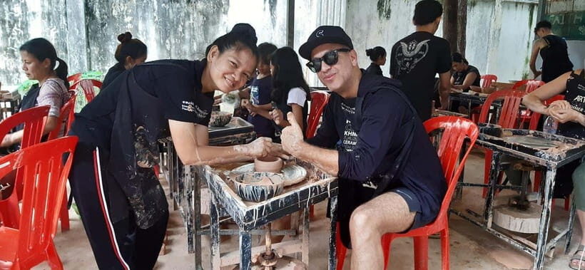 Siem Reap : Pottery Classes with Transfer round trip - How long it really takes: 45 minutes of class time, about two hours total