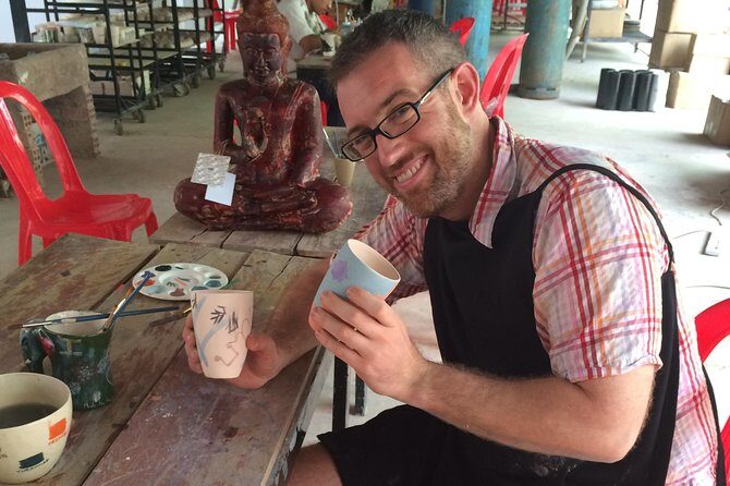 Siem Reap Pottery Making and Draw 3 mugs. - Price and value: why $69 feels fair for a real studio class