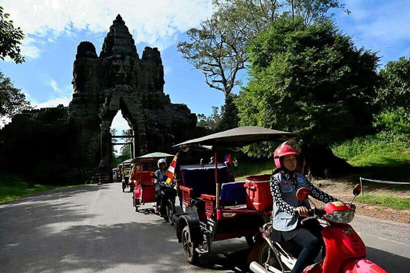 Siem Reap : Private Tuk-Tuk Tour of the Magnificent Temples. - Terrace of the Elephants: The 300-Meter Story You Can Feel