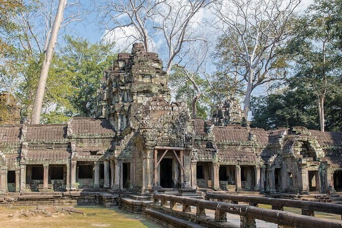 Siem Reap Sunrise Private Tour - Angkor Thom South Gate to Bayon: arriving at Khmer power in stone