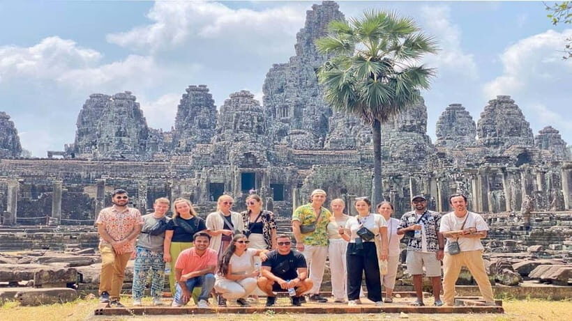 Siem Reap Temple Tour with Visit to Angkor Wat & Breakfast - Breakfast in Siem Reap countryside: noodle soup, palm cake, and community support