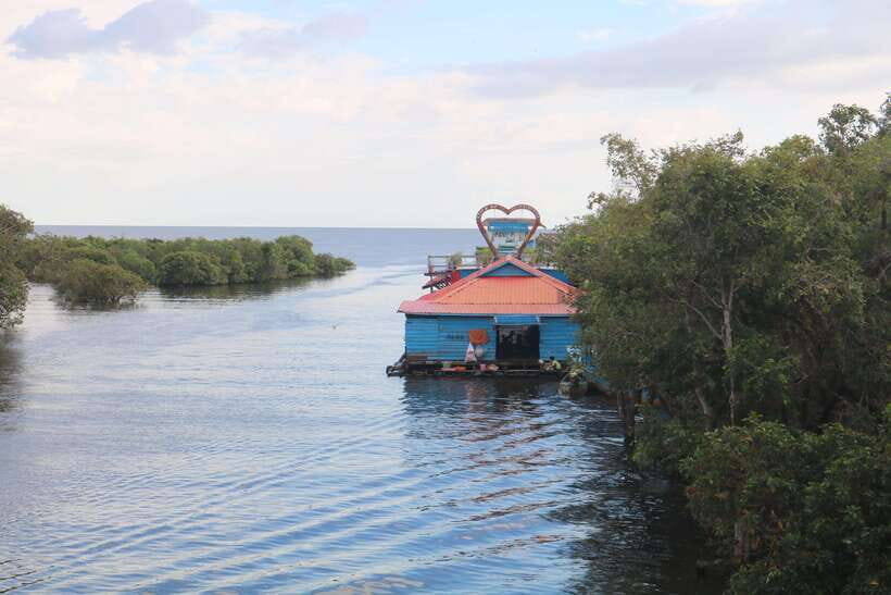 Siem Reap: Tonle Sap Lake - Fishing Village & Flooded Forest - The River Boat Segment: A Different View Angle