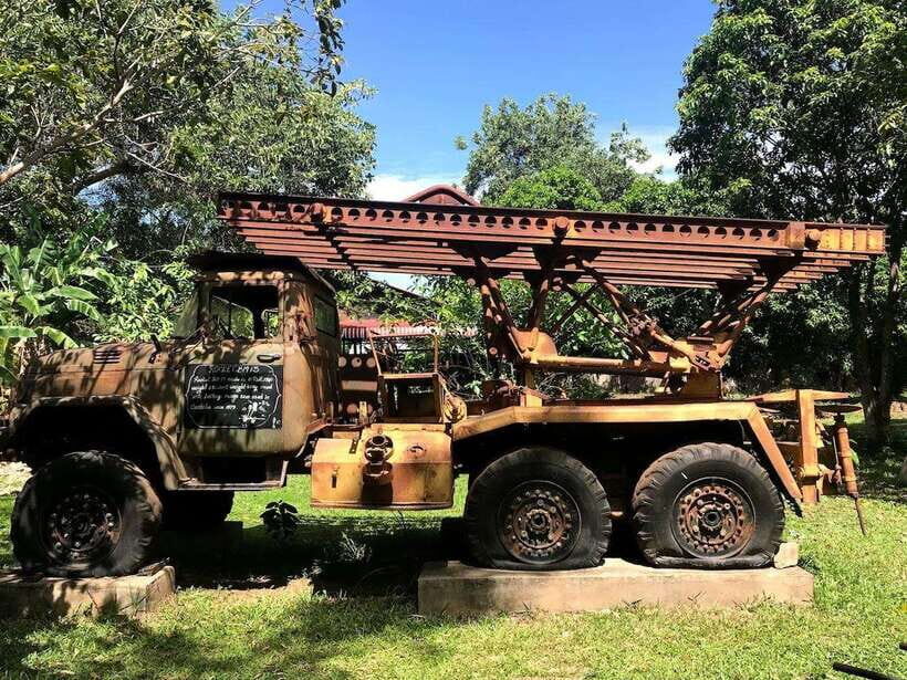 Siem Reap: War Museum included Ticket and Pickup Drop Off - The War Museum Grounds: A Calm Walk Through Heavy Machinery