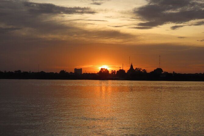 Silk Island at Twilight Cycle Encounter - Cross to Silk Island: farms, ginger and corn, and a Buddha temple pause