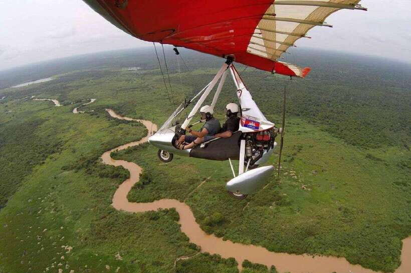 Sky Venture Microlight Siem Reap - What you really see in 30 minutes over Angkor