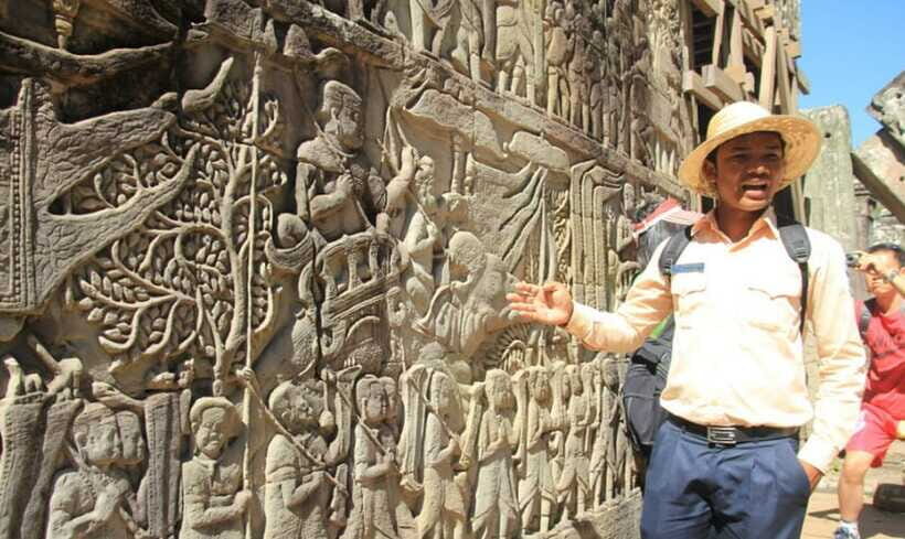 Sunrise at Angkor Wat and Small Tour with Tours Guide - Elephant Terrace and Leper King Terrace: Royal Power, Not Just Scenery