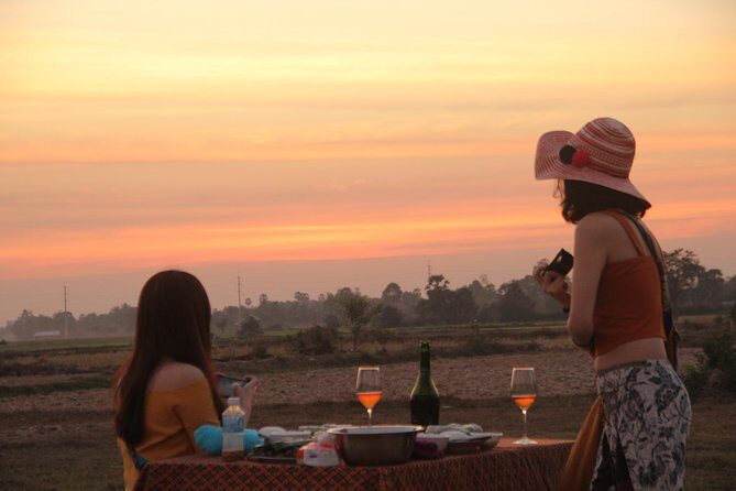 Sunset Dinner at Rice Paddy Fields - The Sunset Table: 3 Courses of Local Khmer Food