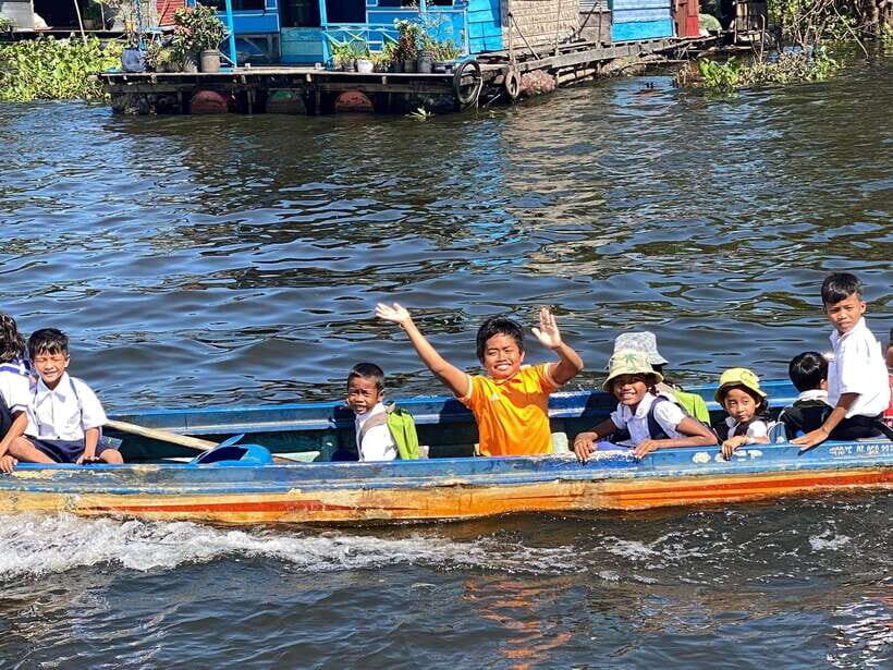 Tonle sap, Kompong Phluk (Floating village) Private Tour - Stilt houses, school, and pagoda: what you’ll actually observe