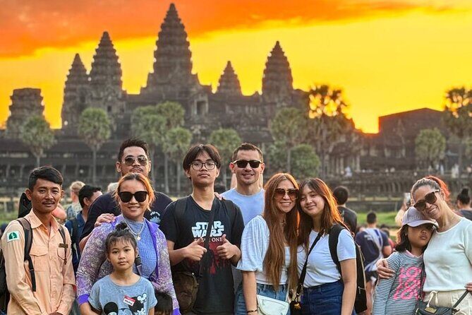 Unveiling Angkor Wat Sunrise, Bayon, Ta Prohm In Small Group Tour - The real value: air-conditioned transfers and smoother pickup