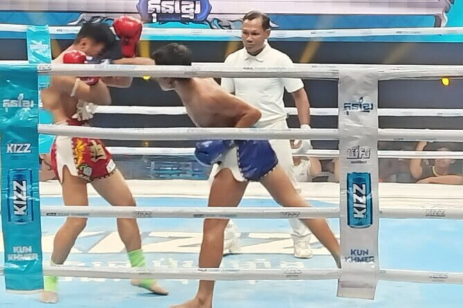 Watch Live Khmer Traditional boxing in Phnom Penh - Hotel pickup to ring-side seats: the practical part you’ll thank yourself for
